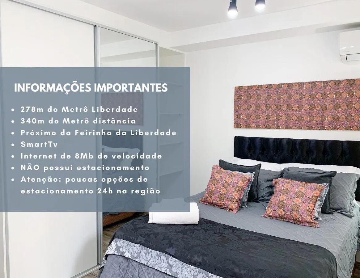 Apartament Loft Lotus 3 - Lindo Studio Na Liberdade São Paulo